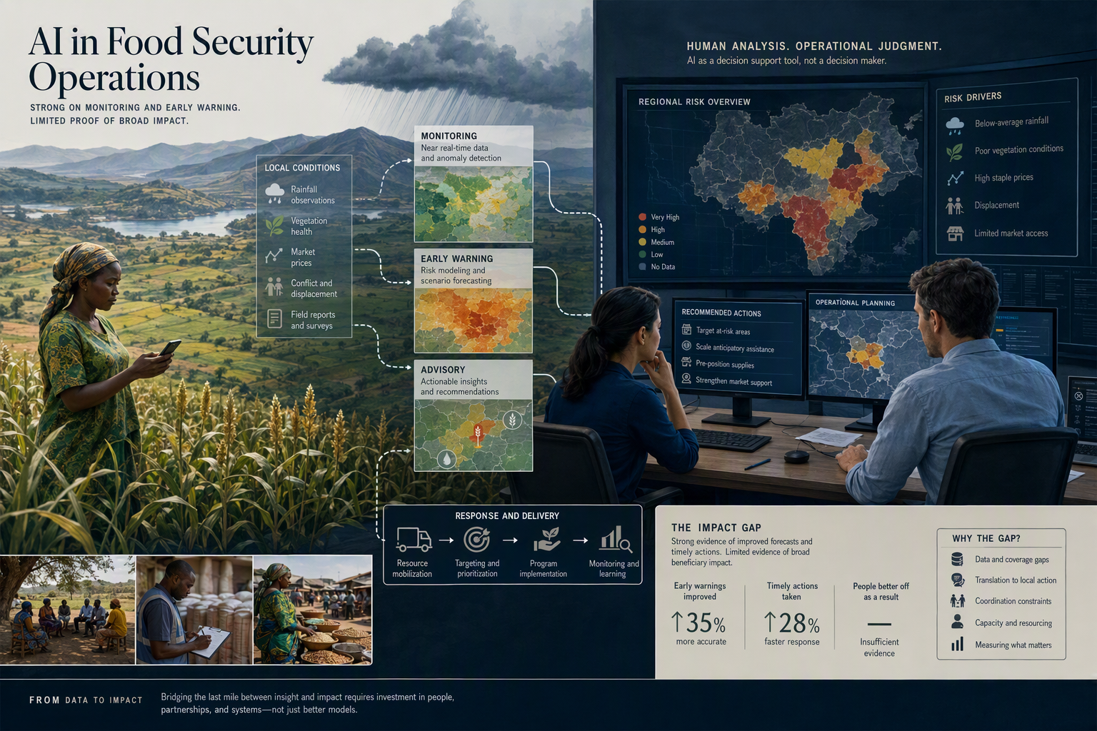 AI Is Moving Into Food Security Operations, but Evidence of Beneficiary Impact Remains Limited